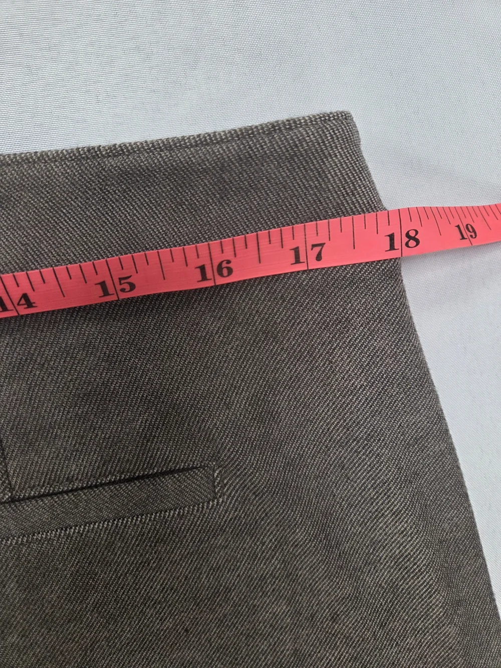 NWT Talbots Skinny Ankle Pants Gray Petite 14P Career Stretch
